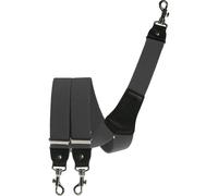 Extra starker Hosenträger mit Karabinerhaken grau, 120 cm