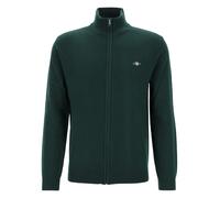 EXTRAFINE LAMBSWOOL ZIP CARDIGAN XXL