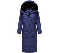 Extralanger Steppmantel "Hingucker XIV" Blue Violet XXL
