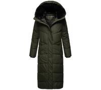 Navahoo Damen Winter Steppmantel Hingucker - Extra Lang & Warm S