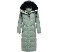 Extralanger Steppmantel "Hingucker XIV" Smokey Mint M