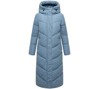 Extralanger Winter Steppmantel mit Kapuze "Ranjaa XVI" Powder Blue M