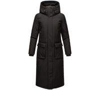 Wintermantel NAVAHOO "Wolkenfrost XIV", Damen, Gr. XL (42), schwarz, Obermaterial: 100% Polyester; Futter: 100% Polyester; Wattierung: 100% Polyester, figurumspielend ca. Mitte Wade, hoch geschlossene