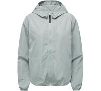 Outdoorjacke RAGWEAR "Vinzie C", Damen, Gr. XL (42), grau, 100% Polyester, casual, lässig geschnitten hüftlang, hoch geschlossener Ausschnitt, Langarm Ärmel ohne Ärmelschlitz elastischer Bund mit Gumm