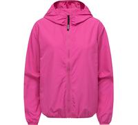 Outdoorjacke RAGWEAR "Vinzie C", Damen, Gr. M (38), pink (magenta), 100% Polyester, casual, lässig geschnitten hüftlang, hoch geschlossener Ausschnitt, Langarm Ärmel ohne Ärmelschlitz elastischer Bund