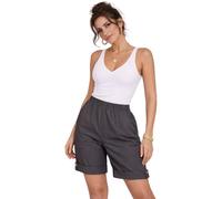 Eye Catch Damen Plus Size Bengalin Shorts mit 4-Wege-Stretch, Elastischer Bund, Taschen, Umschlag - Größen 40-52