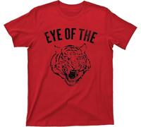 Eye of The Tiger T Shirt Champ Fighter Boxing Gym Champion Boxer Motivational Survivor Men's Tshirt Tee(3X-Large)