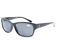 Eyekepper Bi-Focal Sonnenbrille Lesebrille Trendige Bifocal Sonnenbrille schwarzes Gestell/graue Linsen +1.00