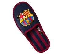 F.C. Barcelona Jungen-Pantoffeln , offizielle Kollektion, Kindergröße 30 blau