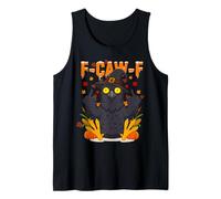 F-CAW-F Krähe Erntedank Hexerei Rabe Erwachsener Humor Tank Top