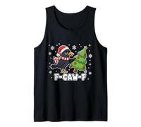 F-CAW-F Rabe Weihnachten Lustig Schwarze Krähe Holiday Tank Top
