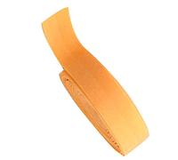 F Fityle 10m Schrägband elastisches Band Falzband Falzgummi, 20mm, Einfaßband Gummi schneidern, Orange