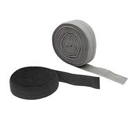 F Fityle 2 Stück Schrägband elastisches Band Falzband Falzgummi, 20mm, Einfaßband Gummi nähen, insg.10m