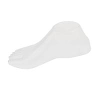 F Fityle 2 Stücke Fuß Schaufensterpuppe für die Präsentation von Socken, kurzen Strümpfen und Schuhen, Transparenz