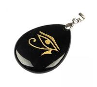 F Fityle 2 X ägyptisches Auge des, Charms für Halsketten, Anhänger Zur Schmuckherstellung für Freundin, Mutter, Ehefrau, 2 STK.