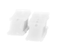 F Fityle 200Pcs Wickelkarten für Stickgarn, Plastikseide Bobbins Thread Card, Kreuzstich Thread Organizer, Spule Stickerei Spulen, Garnspulen Stickgarn für DIY Craft Sewing Storage Kreuzstich, Klar