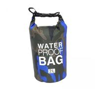 F Fityle 2X Kleiner Wasserdichter Dry Bag Rucksack Crossbody Umhängetasche Floating Dry Bag Leichtes PVC 2L Zum Segeln Kanu Schwimmen Bootfahren Wandern