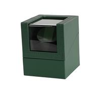 F Fityle Automatischer Uhrenbeweger, einzelner Uhrenbeweger, langlebig, für Erwachsene, Geschenke, Organizer, Uhrenkissen, Uhrenbox für, GRÜN