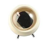 F Fityle Automatischer Uhrenbeweger, Uhrengehäuse, langlebig, modern, Armbanduhr-Organizer, mechanische Uhren, 2-Gang-Modus, selbstaufziehende Uhrenbox, Weiß