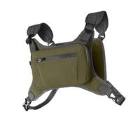 F Fityle Brusttasche, kompakt und tragbar mit Handyhalterung, Lauf- und Trainingstasche für Wandern, Radfahren und Outdoor-Sportarten, GrÜn