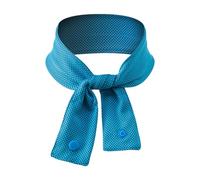 F Fityle Eis Cool Schal Sommer Kühlung Hals Wrap für Laufradcamping -Männer Frauen, Blau