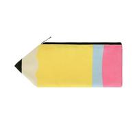 F Fityle Federmäppchen, Stifttasche, tragbar, Cartoon, süß, glatt, mit Reißverschluss, weich, neuartiges Federmäppchen, für Teenager, Studenten,