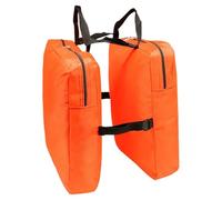 F Fityle Gepäck Organizer für Koffer Gepäckaufsatz faltbar mit einstellbaren Gurten für Dokumente Laptop Dachkleidung, Orange