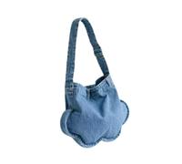 F Fityle Große Jeans-Schultertasche im Retro-Stil mit großem Fassungsvermögen - ideal für und Shopping