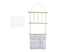 F Fityle Haarschleifenhalter, Haarschleifen Organizer Display, Großer Stirnband Organizer, Stirnbandhalter für Schlafzimmer, Kinderzimmer, Kinderzimmer, mit 10 Clips