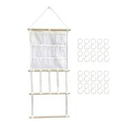 F Fityle Haarschleifenhalter, Haarschleifen Organizer Display, Großer Stirnband Organizer, Stirnbandhalter für Schlafzimmer, Kinderzimmer, Kinderzimmer, mit 20 Clips