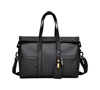 F Fityle Herren Umhängetasche für Pendelreisen, Tragbare Reisetasche für Sport und Freizeit, Schwarz