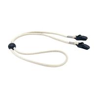 F Fityle Hutband-Clips, Kappe, Anti-Verlust-Band, Polyester-Hut-Clips, Winddicht, Hut-Leine-Clip, Hut-Halterung für Segeln, Angeln, Hut, Sport, Sonnenhut, Beige
