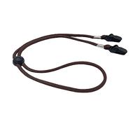 F Fityle Hutband-Clips Winddicht, Hat Retainer Clip, Hut-Kinnkordel, Verstellbarer Serviettenclip, Sonnenhut Halter Clips Segeln Clips für Angeln Bootfahren Segeln Bekleidung Keeper, Kaffee