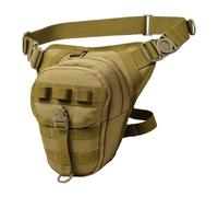 F Fityle Motorrad-Beintasche, Oberschenkeltasche, Umhängetasche, Organizer, Motorrad-Hüfttasche für Freizeitreiten, Radfahren, Angeln, Braun