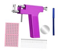 F Fityle Ohrlochstech-Werkzeugset, Mehrzweck, professionell, DIY-Ohrringverschluss-Werkzeugset, Ohrlochstechmaschine für Zuhause und Salon, Style C