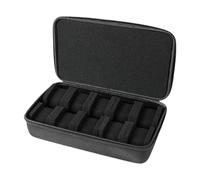 F Fityle Reiseetui für Uhren, Aufbewahrungsbox, Uhrenaufbewahrungstasche, 10 Steckplätze, Uhrenbox, Tragetasche für Digitale Armbanduhren, Smartwatches