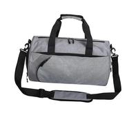 F Fityle Reisetasche, Reisetasche mit Schuhfach, Sporttasche, Turntasche, Handtasche, Tragetasche, Schultertasche, Umhängetasche für, Grau