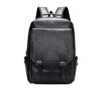 F Fityle Rucksack für Herren, lässiger Reise-Tagesrucksack für Wandern, Geschäftsreisen, Camping, Outdoor, Schwarz