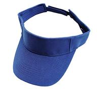 F Fityle Sonnenschild Damen Sport, Visor Cap Sonnenhut Anti-UV, Unisex Sommerhut, Sonnenblende Kappe Damen Herren, Sonnenschutz Schirmcap für Outdoor Golf Radfahren Angeln Tennis Laufen - Blau