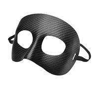 F Fityle Strapazierfähige Basketball-Gesichtsabdeckung, bruchsicher, mit Polsterung, Nasenschutz, PVC-Nase für Sport, Erwachsene, Frauen, Männer, Mädchen