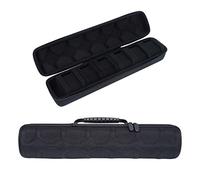 F Fityle Uhren Reiseetui, Uhrenbox Reiseetui Uhr, Watch Box PU Material Uhrenbox, Watch Display Box Organizer, Uhrenbox Uhren Kasten Aufbewahrungsbox für Reisen Herren, 6 Quadrate