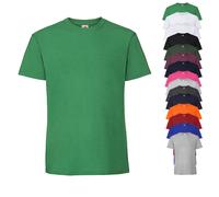 F185 Fruit of the Loom Iconic 195 Ringspun Premium T-shirt White XXL