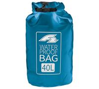 F2 Dry Bag Blue 40 Liter, wasserfester Packsack mit Rolltop und Schultergurt - blau / ONE SIZE