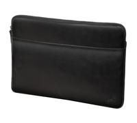 Fa.Volmer ® braune Laptop-Tasche aus echtem Büffel-Leder für MacBooks, Notebooks, Laptops und Tablets bis zu Einer Größe von 17″ I 28 x 39 cm | Aktentasche A4 | VO2402-Black