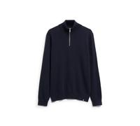 ARMEDANGELS Herren Pullover aus Bio-Baumwolle FAABES Half Zip Knit Sweater Regular Fit Night Sky