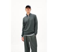 ARMEDANGELS Herren Pullover aus Bio-Baumwolle FAABES Regular Fit Space Steel