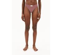 ARMEDANGELS - Damen Ripp-String aus Bio-Baumwoll Mix light berry L