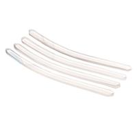 FabaCare Premium Gelstreifen Straps Gel, 4 Gelpolster für Riemchen und Sandalen, Slinghalter, selbstklebend, transparent