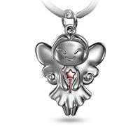 FABACH Glücksfee Schlüsselanhänger Fairy - Gute Wünsche Schutzengel Schlüsselanhänger - Schutzengel Glücksbringer Engel Anhänger Fee - Viel Erfolg Geschenk Viel Glück