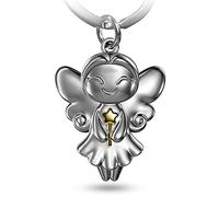FABACH Glücksfee Schlüsselanhänger Fairy - Gute Wünsche Schutzengel Schlüsselanhänger - Schutzengel Glücksbringer Engel Anhänger Fee - Viel Erfolg Geschenk Viel Glück